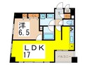 カスタリア茅場町の間取図