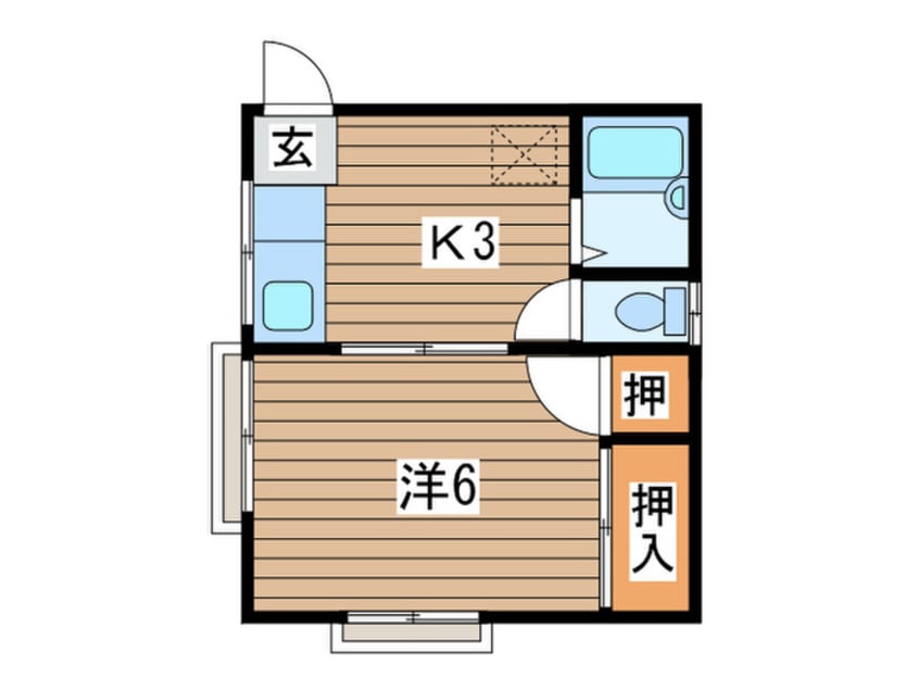 間取図 石川ハイツ