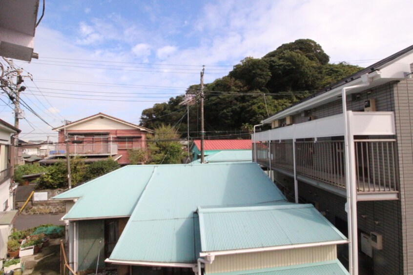 室内からの展望 石川ハイツ