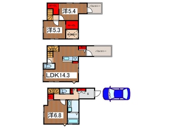 間取図 上木崎4期1号棟