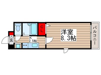 間取図 アジュ－ルⅠ