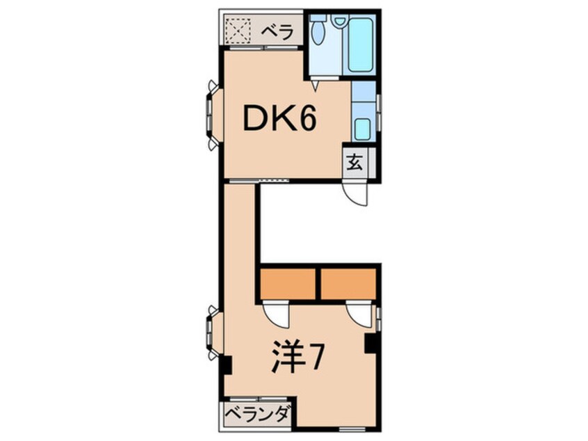 間取図 メゾンドピアフ