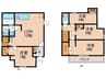 徳丸2丁目戸建 4LDKの間取り