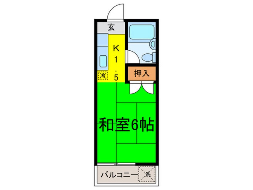 間取図 富士ハイツ