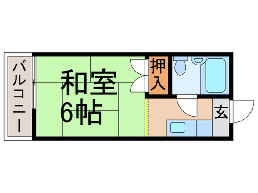 間取図 富士ハイツ