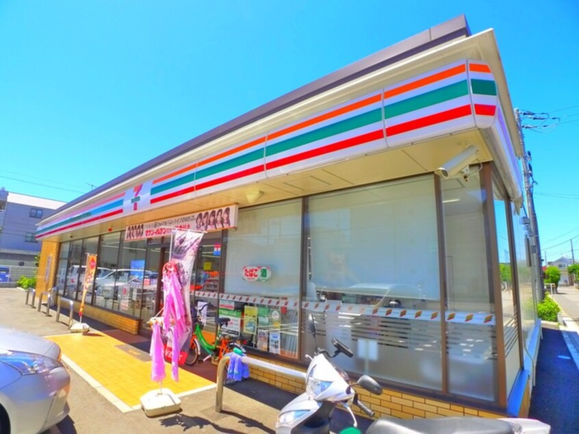 セブンイレブン（サンレジⅤ隣り）(コンビニ)まで120m 内田貸家３