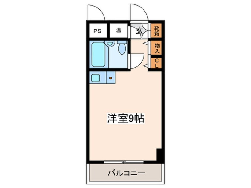 間取図 ﾗｲｵﾝｽﾞﾏﾝｼｮﾝ平沼第三（610）