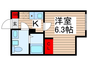 間取図 仮)フローライト北千住