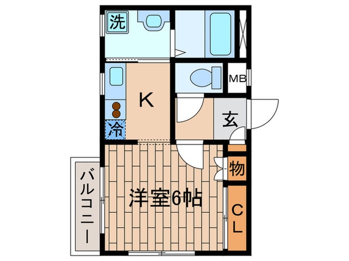 間取り図 イ－ストハイム高井戸