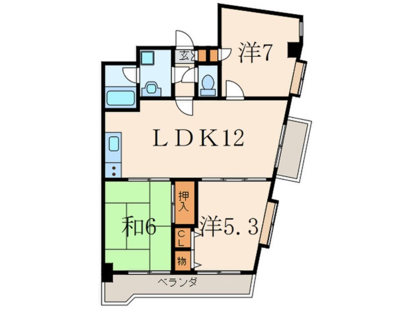 間取図 ネイチャータウン