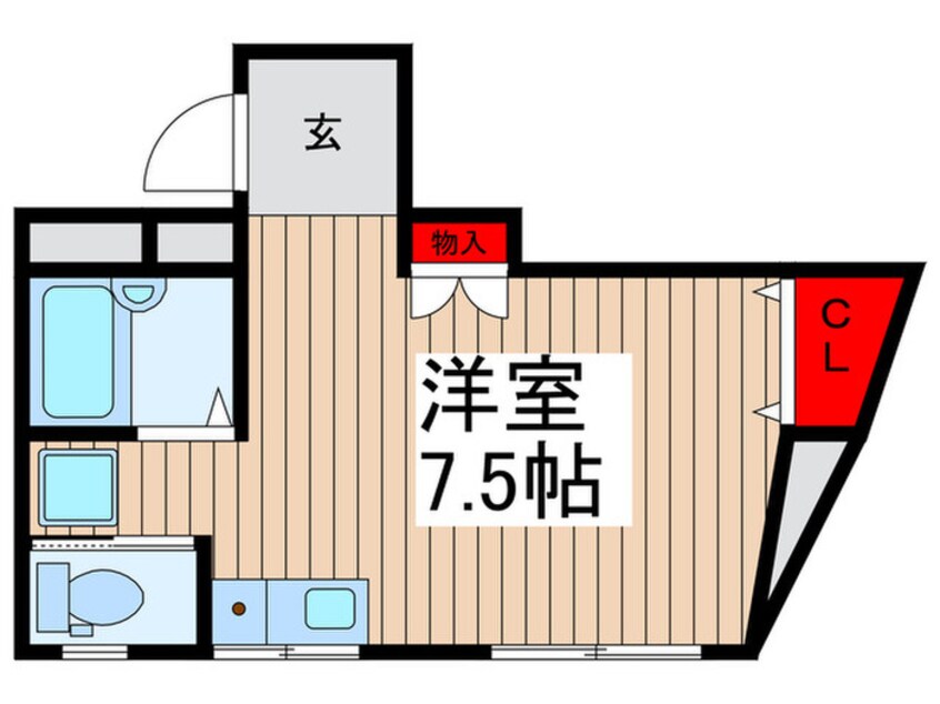 間取図 栗山ビル