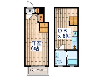 間取図 グランアセット千鳥町