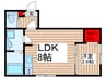 KEIAI RESIDENCE清瀬Ⅱ 1LDKの間取り