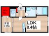 KEIAI RESIDENCE清瀬Ⅱ 1LDKの間取り