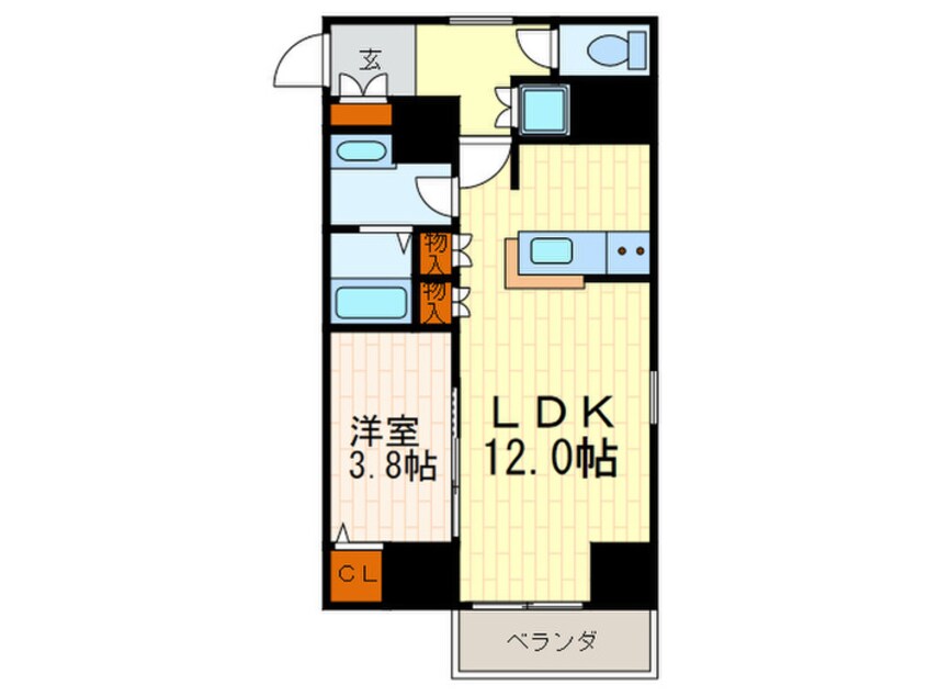 間取図 ALIKA向島