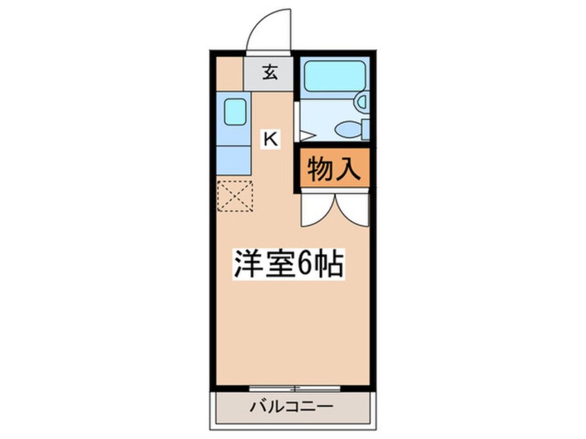 間取図 プレジオ多摩