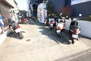 バイク置き場 プレジオ多摩