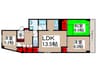 ペイネ新柴又 3LDKの間取り