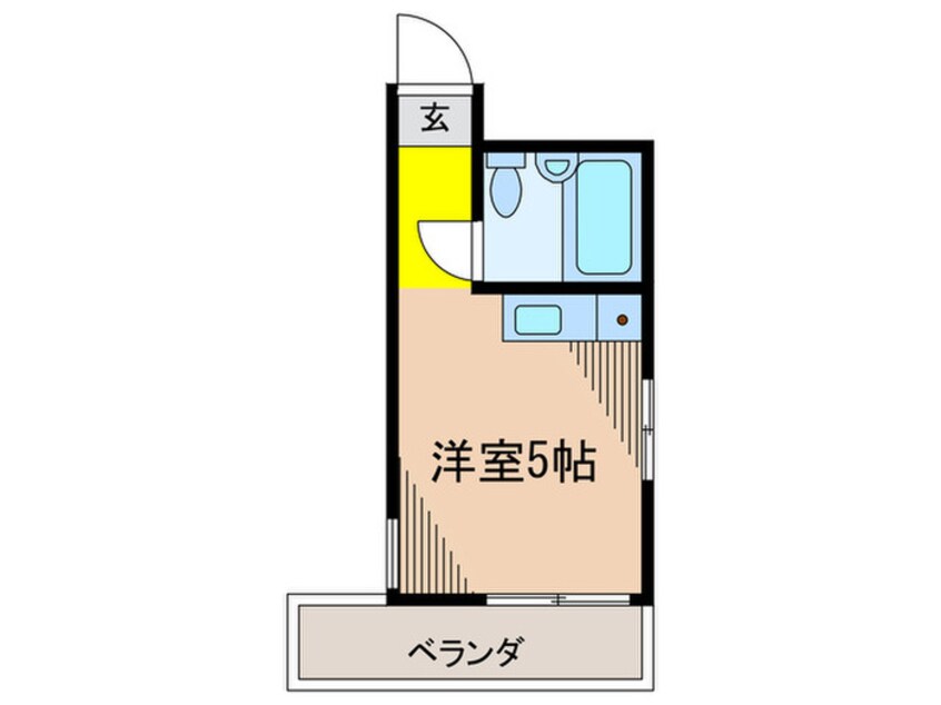 間取図 カスティル渋谷