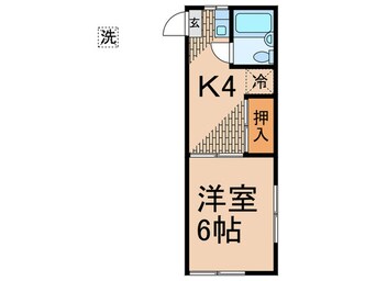 間取図 コ－ポ石田