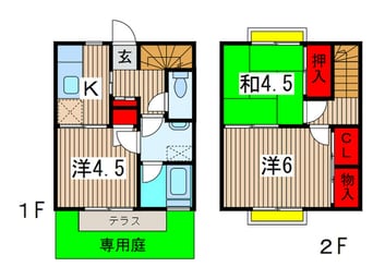 間取図 メゾン宮野木