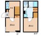 KK 　PLACE西早稲田 2Kの間取り