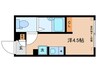 KK 　PLACE西早稲田 1Rの間取り