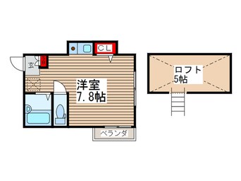 間取図 フォレステ－ジ平井