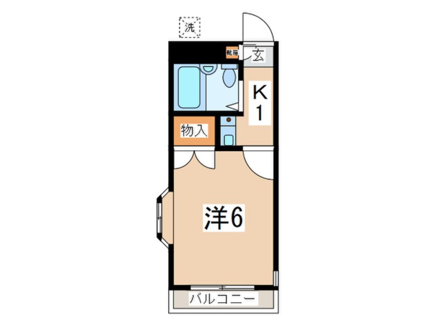 間取図 テラコッタ相南