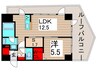 プレミア亀有 1LDK+Sの間取り