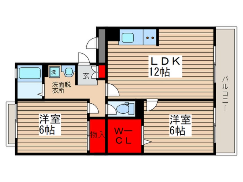間取図 パンプキンハウス