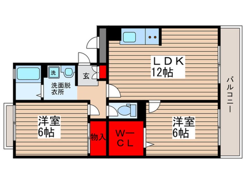 間取図 パンプキンハウス