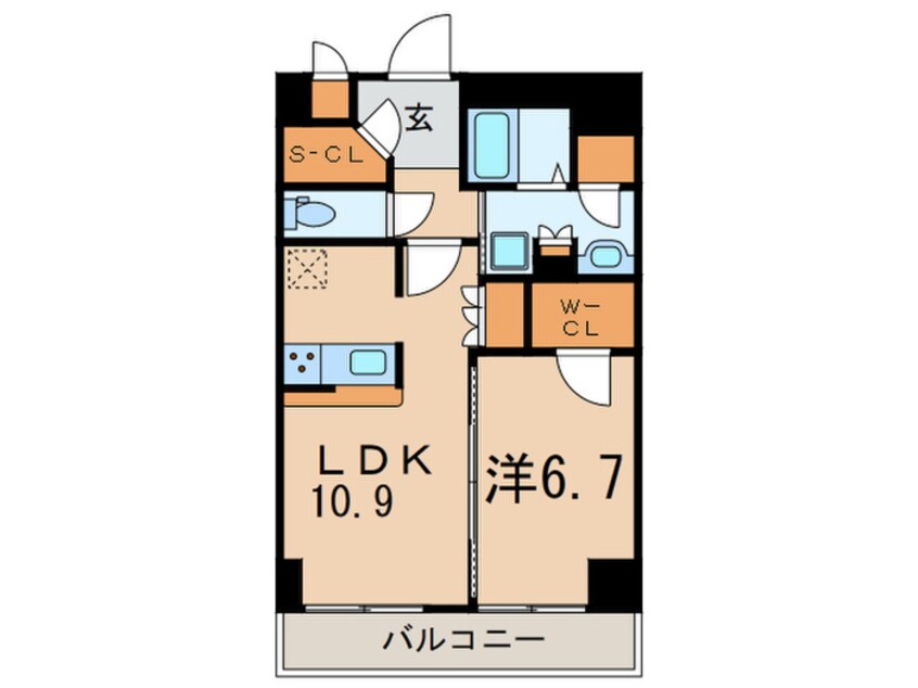 間取図 ＺＩＮＮＩＡ大森西