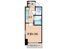 Verona府中Lusso（304） 1Kの間取り