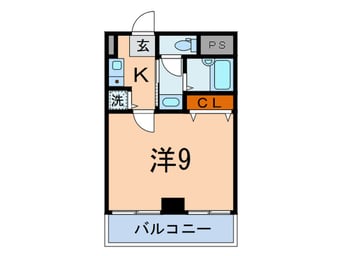 間取図 コ－ポ白山