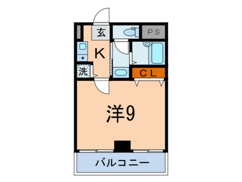 間取図 コ－ポ白山