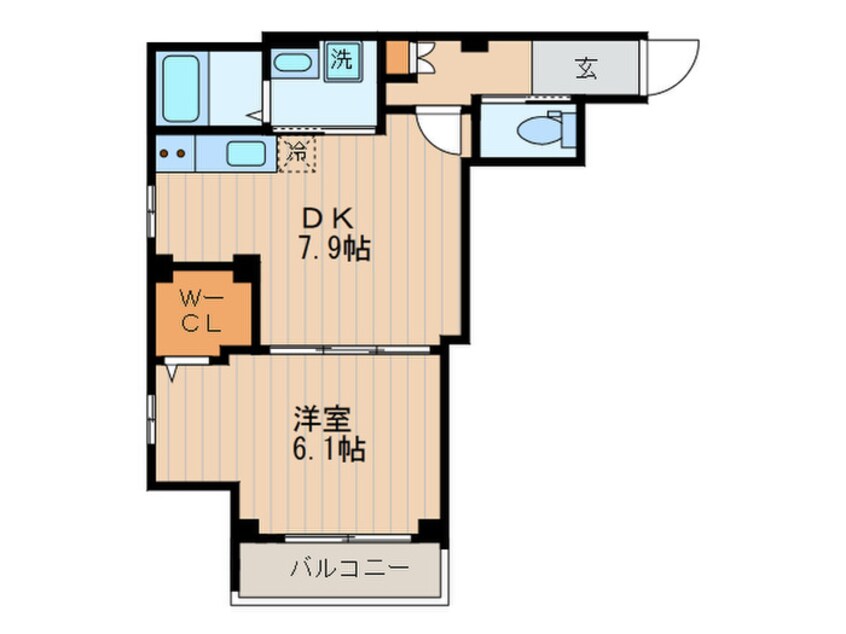 間取図 アロードハイム西馬込