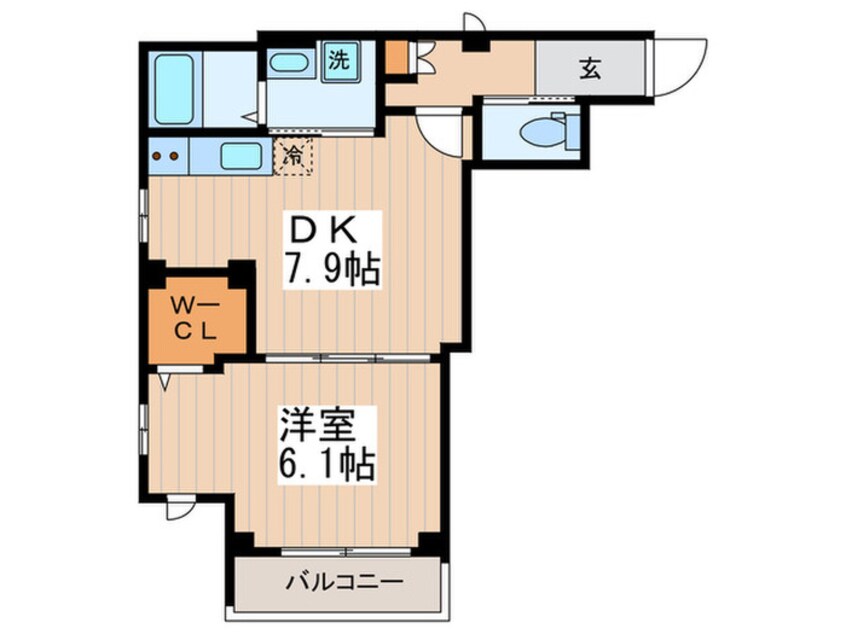 間取図 アロードハイム西馬込