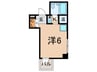 ﾗｲｵﾝｽﾞﾏﾝｼｮﾝ白山第３(803) 1Kの間取り
