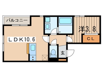 間取図 エルカーサ荏田