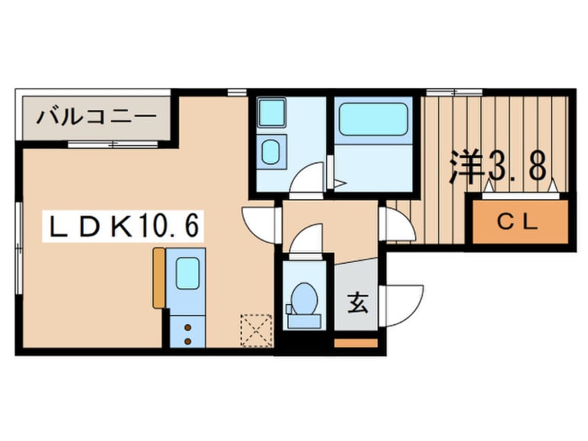 間取図 エルカーサ荏田