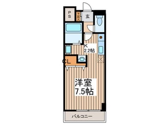 間取図 ＰＲＩＭ　ＲＯＳＥ・Ｍ壱番館