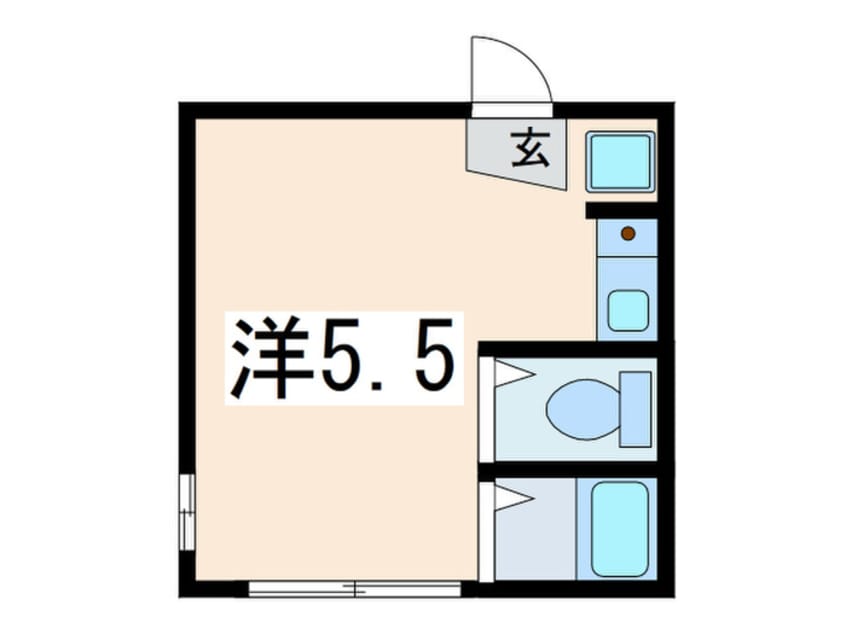 間取図 妙蓮寺ヴィレッヂ