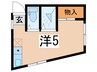 妙蓮寺ヴィレッヂ 1Rの間取り