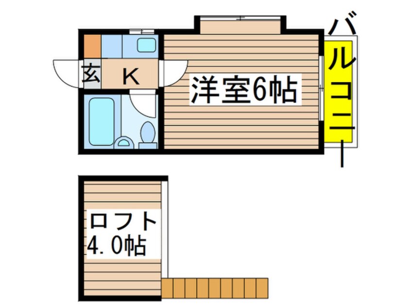 間取図 プラザ・ドゥ・プラシッド
