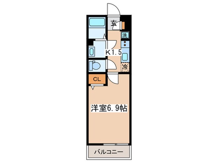 間取り図 リブリ・ＫＯＵ　登戸