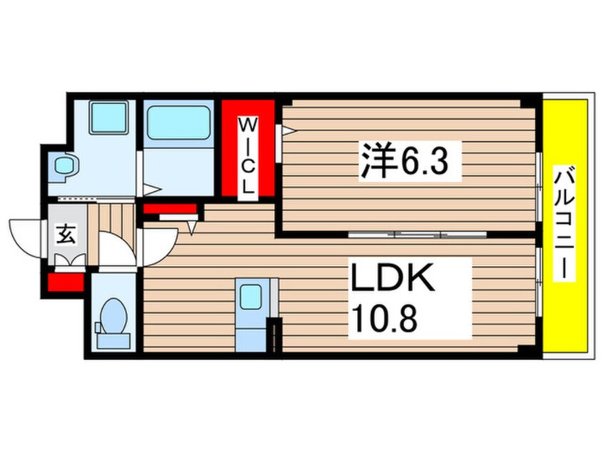 間取図 カーサ　フェリーチェ