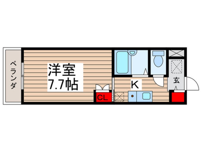 間取図 キャトル・セゾン