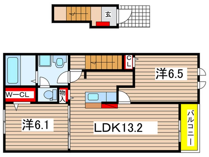 間取り図 エスパース　ボヌール