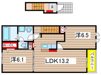 間取図 エスパース　ボヌール